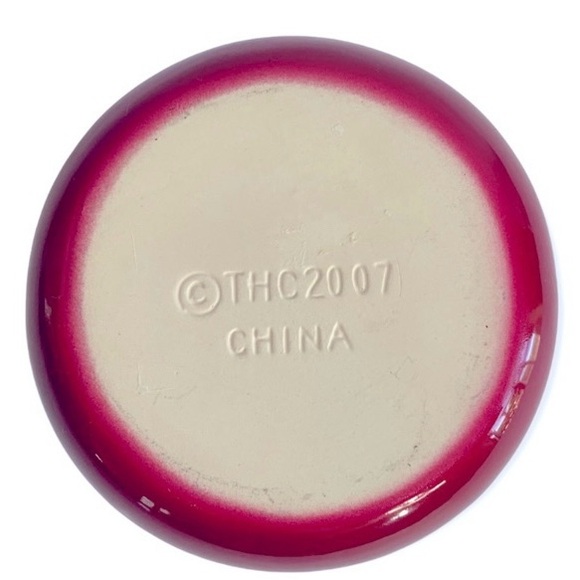 Hershey's 100th Kiss Anniversary Red Ceramic Jar - Picture 5 of 7